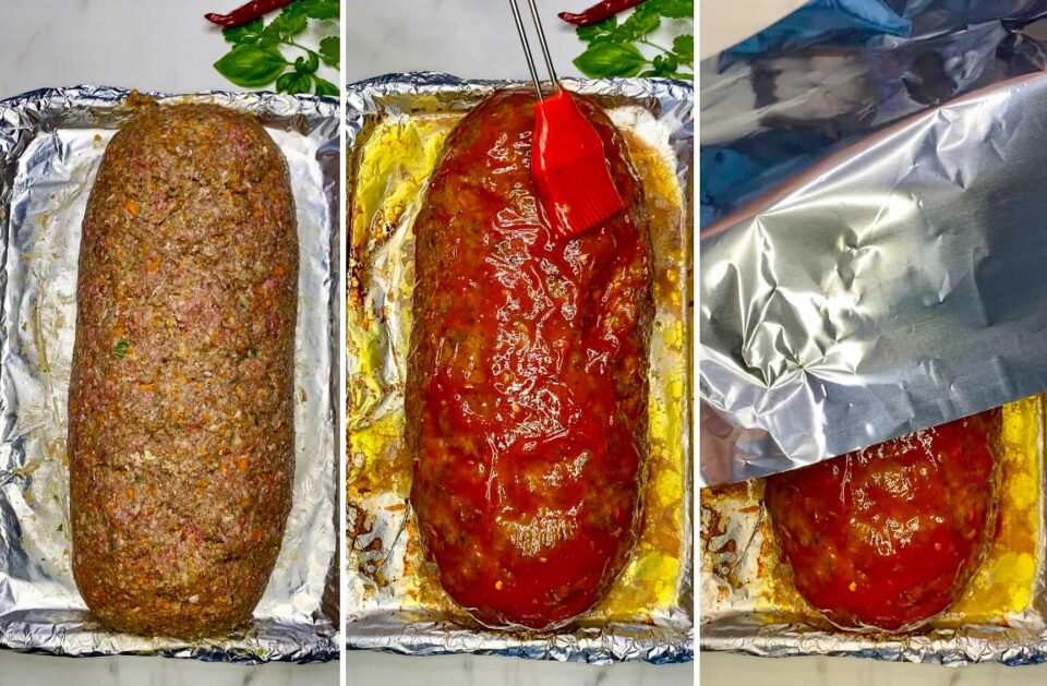 Glazed Meatloaf with the Best Sticky Glaze fed by sab