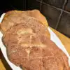 beavertails canadian donuts on a white plate