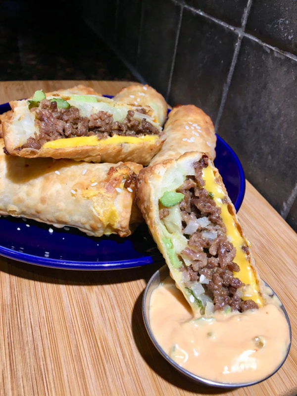 BigMac Egg Rolls BETTER than Take Out! fed by sab