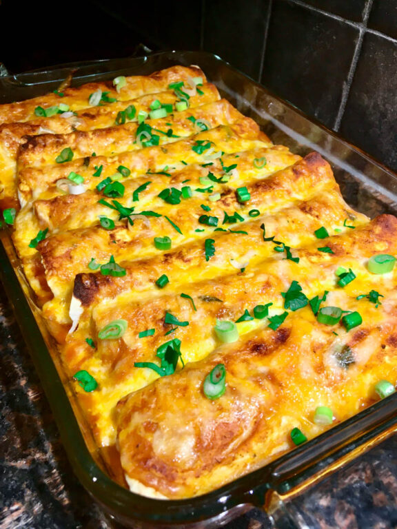 Chicken Enchiladas Instant Pot Easy Delicious fed by sab