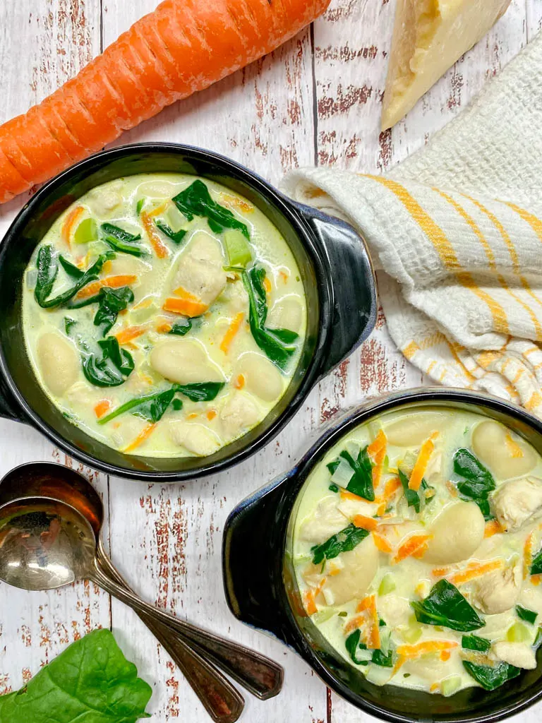 Chicken Gnocchi Olive Garden copy cat in bowls