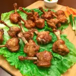 chicken wing lollipops air fried