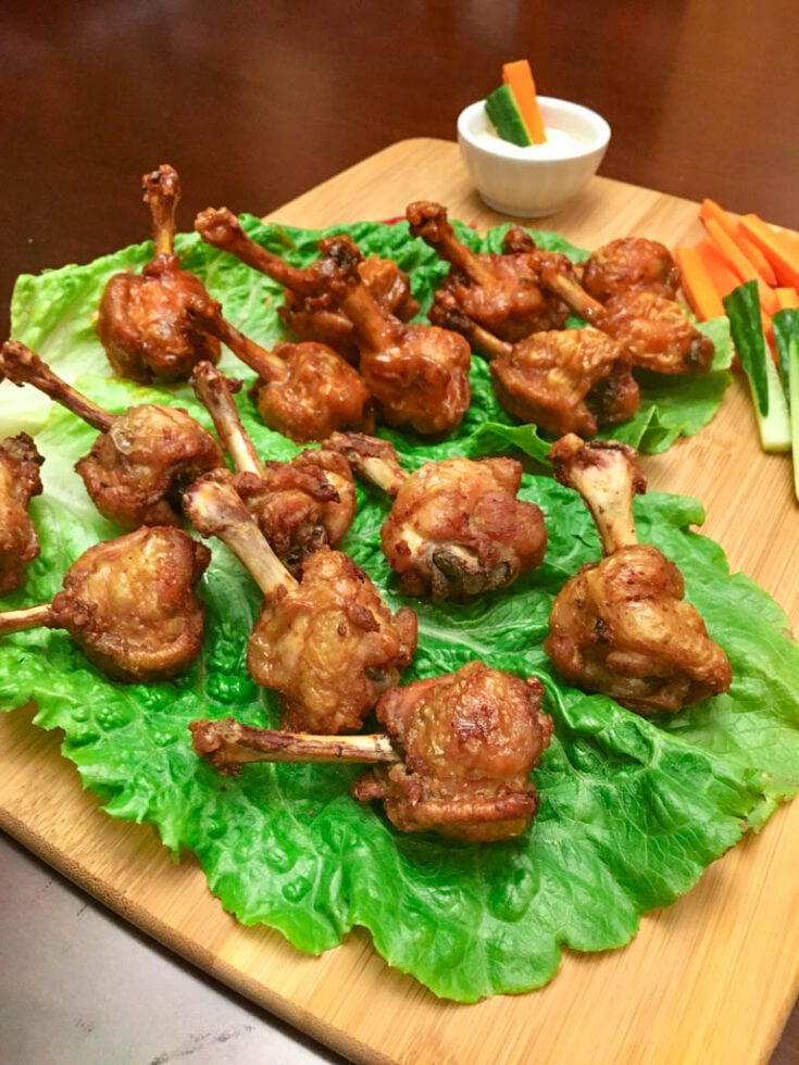 Chicken Wing Lollipops Crispy Delicious fed by sab