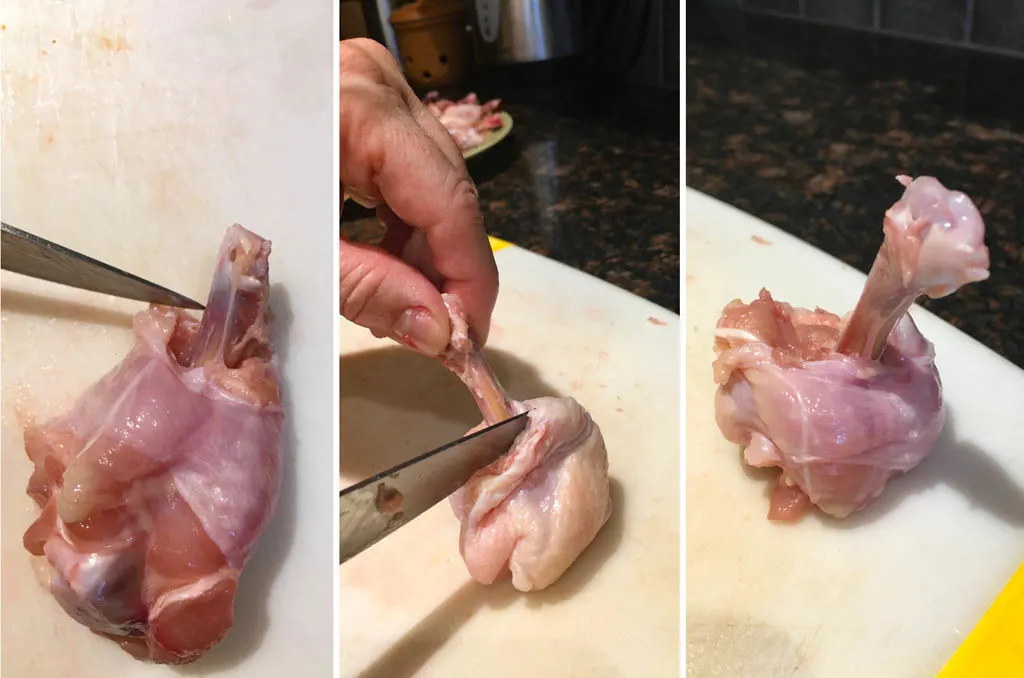 chicken wing lollipops air fried