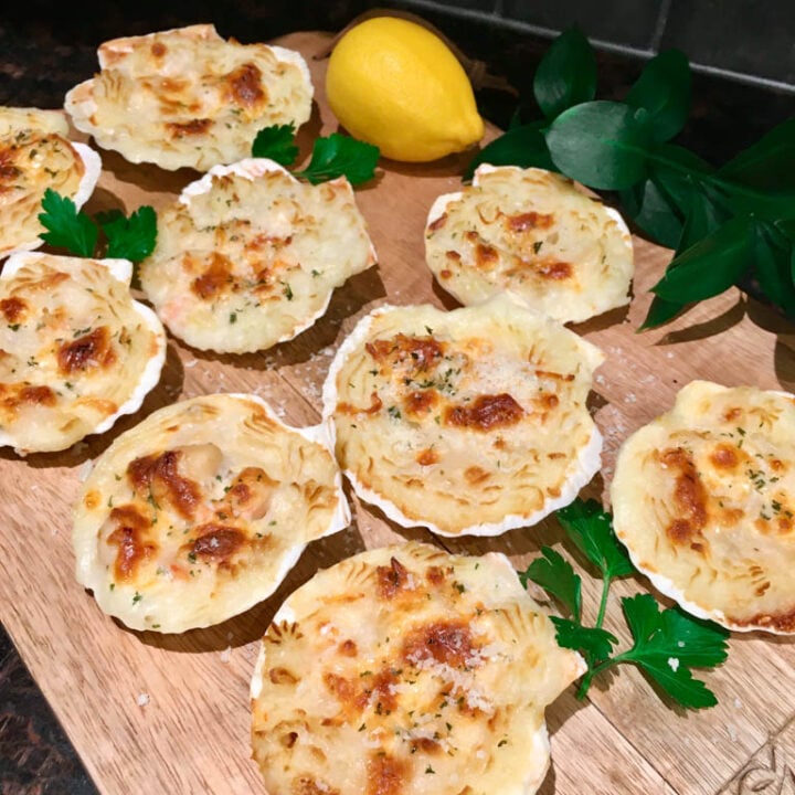 The Best Coquilles Saint Jacques (Baked Scallop Shells) fed by sab