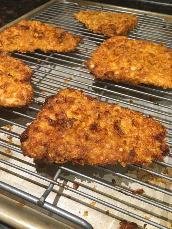 Corn Flake Crusted Fish EXTRA Crispy fed by sab