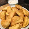 Air Fried Perogies with Cajun Dip