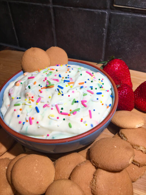 Dunkaroos Funfetti Dip Simple Treat! fed by sab