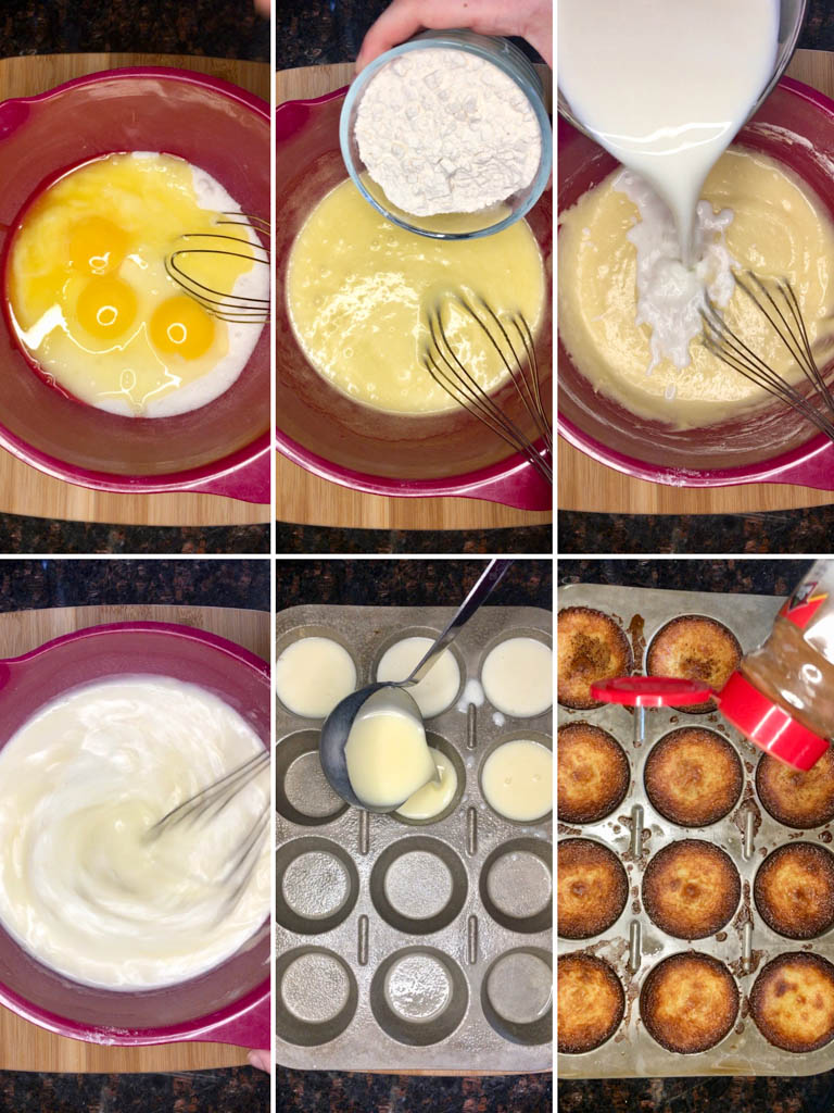 steps to make queijadas de leite portuguese tarts