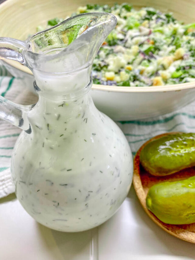 Dill Pickle Chopped Salad (Costco Copycat Taylor Farms) fed by sab