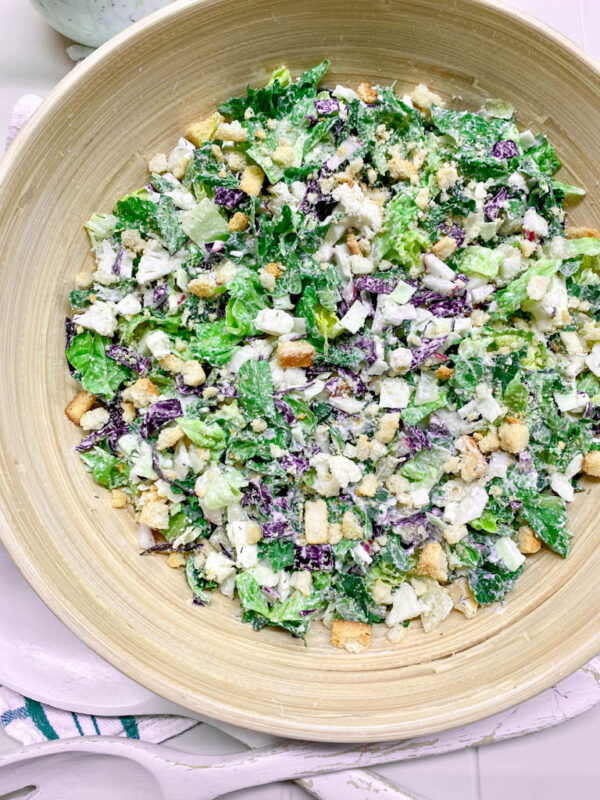 Dill Pickle Chopped Salad (Costco Copycat Taylor Farms) fed by sab