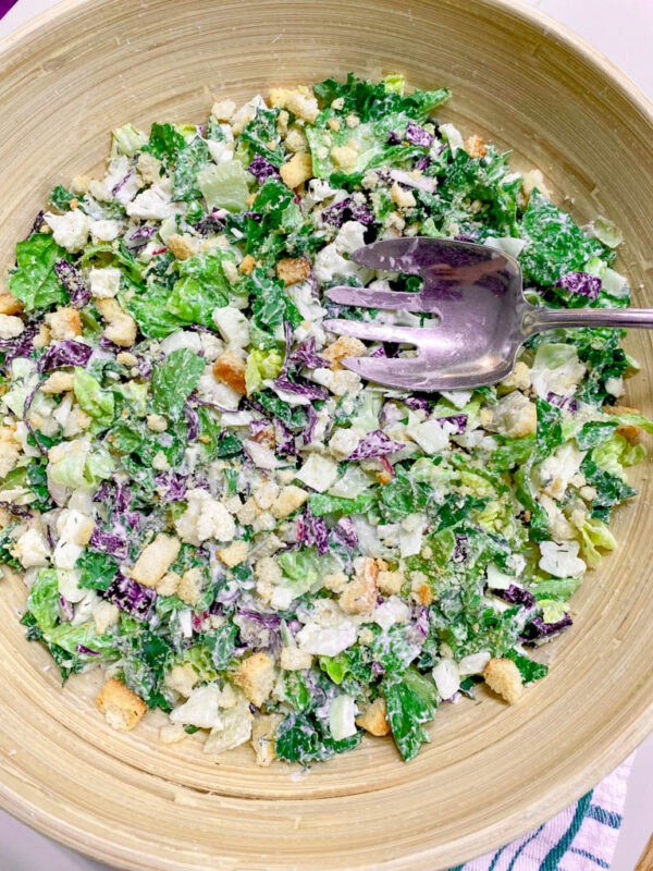 Dill Pickle Chopped Salad (Costco Copycat Taylor Farms) fed by sab