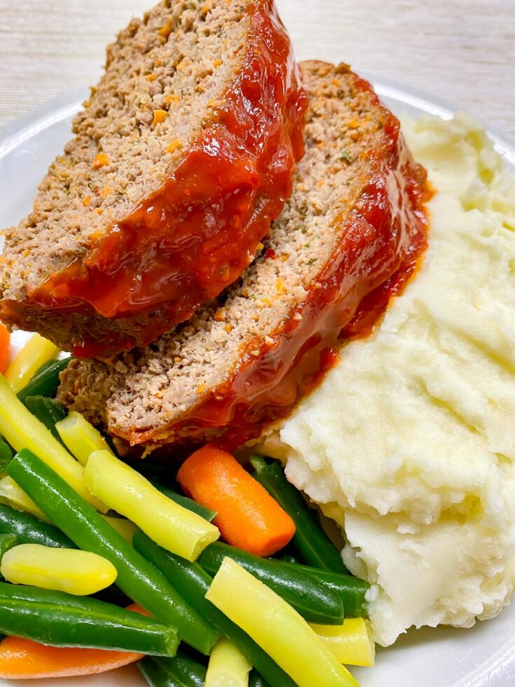 Glazed Meatloaf with the Best Sticky Glaze fed by sab