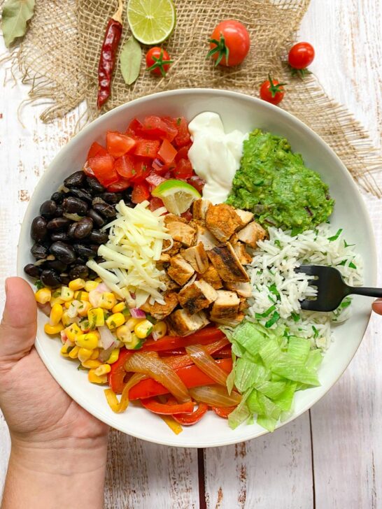 Chipotle Burrito Bowls (Copycat Recipe) fed by sab
