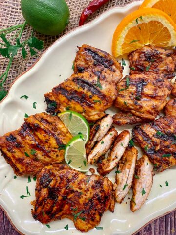 Pollo Asado (Chipotle Copycat Recipe) - fed by sab