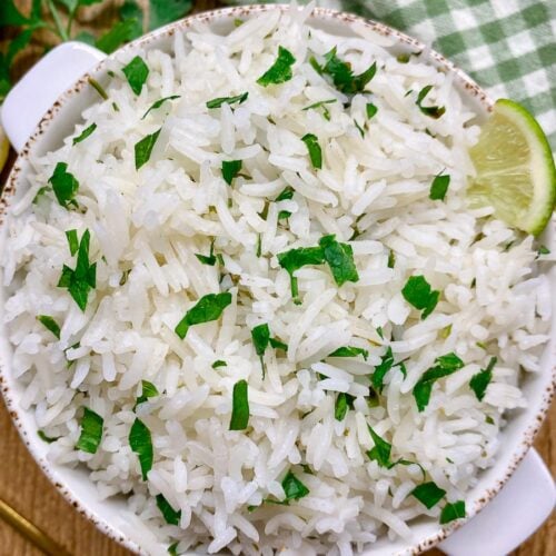 Cilantro Lime Rice (Chipotle Copycat Recipe) fed by sab