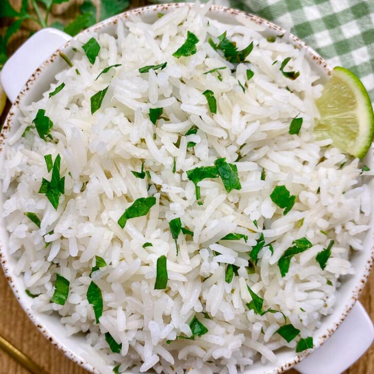 Cilantro Lime Rice (Chipotle Copycat Recipe) fed by sab