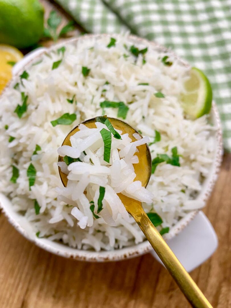 Cilantro Lime Rice (Chipotle Copycat Recipe) fed by sab