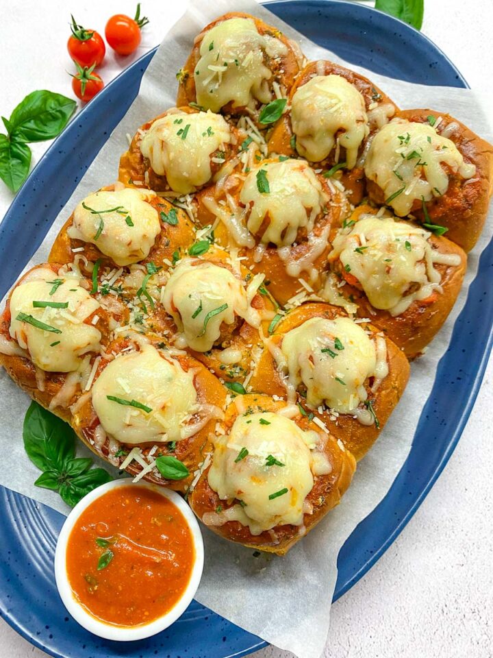 Pull Apart Meatball Sliders fed by sab