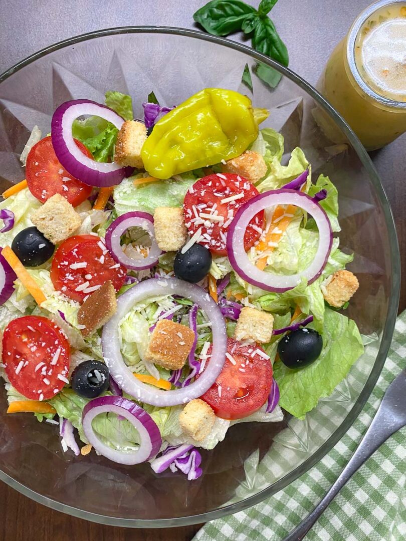 Olive Garden Salad Copycat Recipe fed by sab