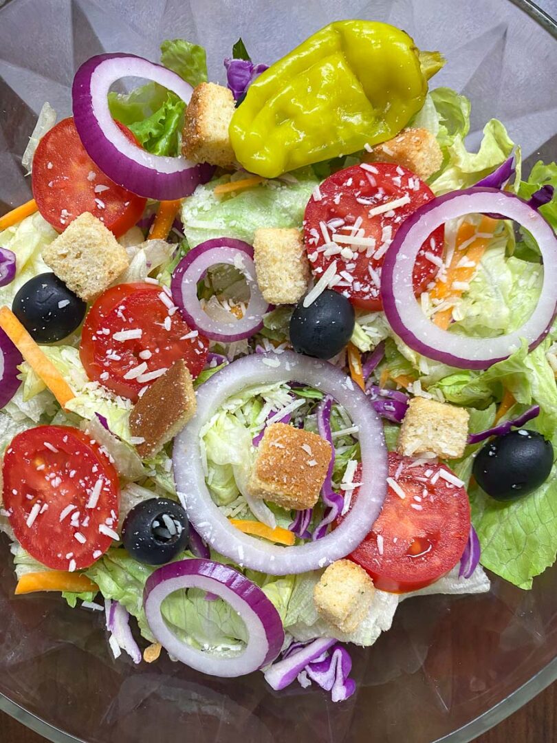 Olive Garden Salad Copycat Recipe fed by sab