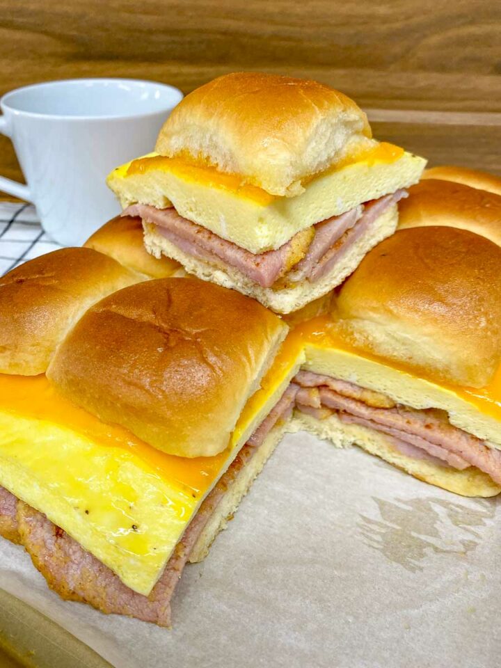 Peameal Bacon Breakfast Sliders fed by sab