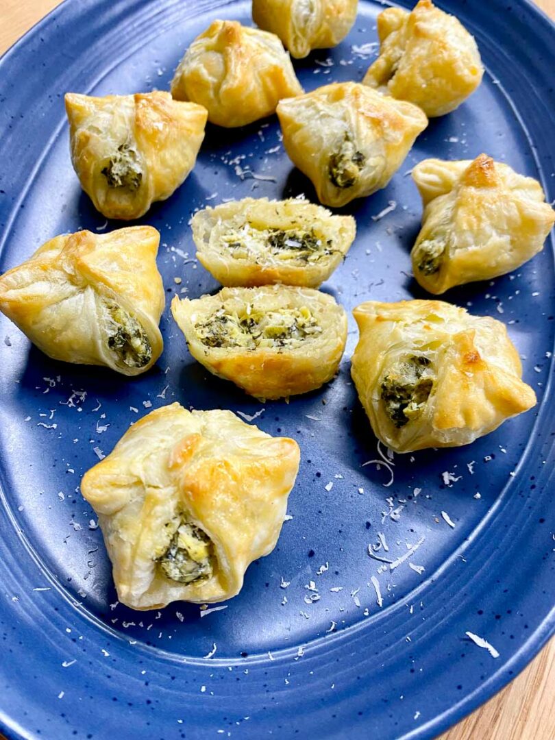 Spinach Artichoke Dip Bites fed by sab