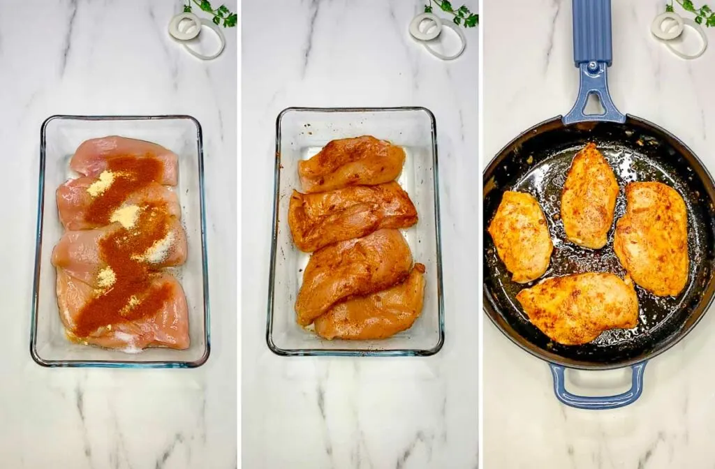 steps for making French onion chicken