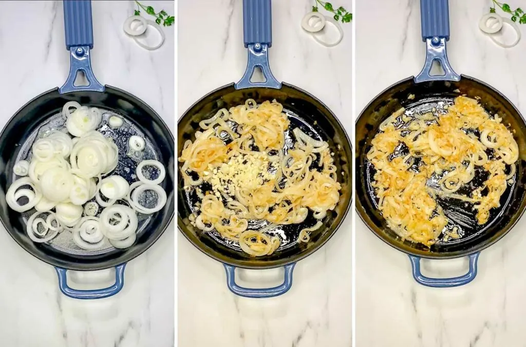 steps for making French onion chicken