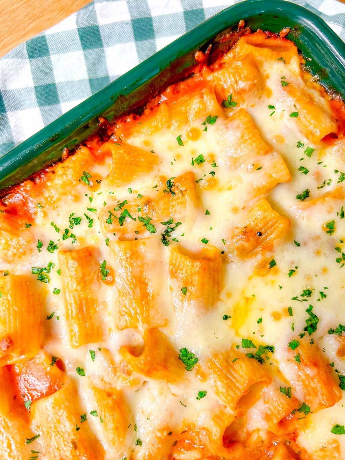 Riley Rigatoni Baked Rigatoni with Sausage - fed by sab