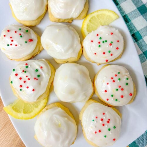 Lemon Ricotta Cookies - fed by sab