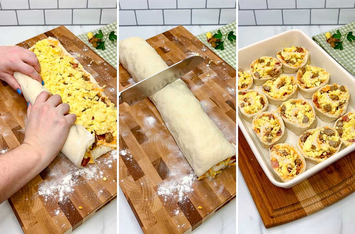 3 step cooking photo.